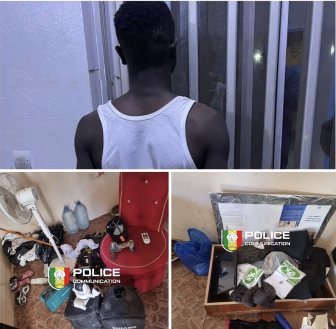 Malika : un présumé cambrioleur arrêté avec un important butin Malika : un présumé cambrioleur arrêté avec un important butin