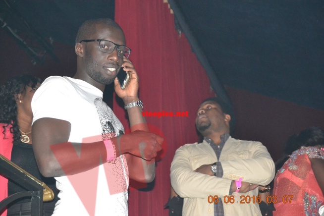 Les deux beaux fils de Thione Seck, Cheikh Mbengue et Bougane Gueye à Paris.