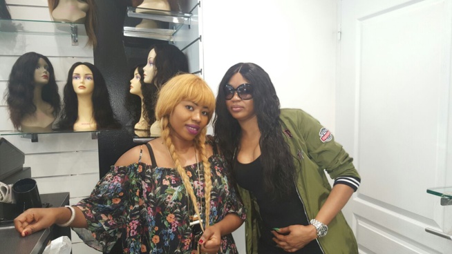 Colé Faye en mode Perruque Brésilienne Closure confectionnée par Taco Affro la coiffeuse des VIP et STAR.