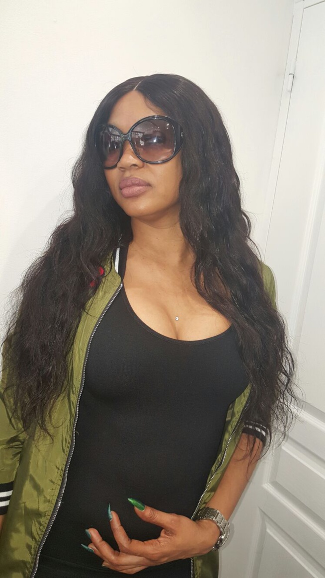 Colé Faye en mode Perruque Brésilienne Closure confectionnée par Taco Affro la coiffeuse des VIP et STAR.