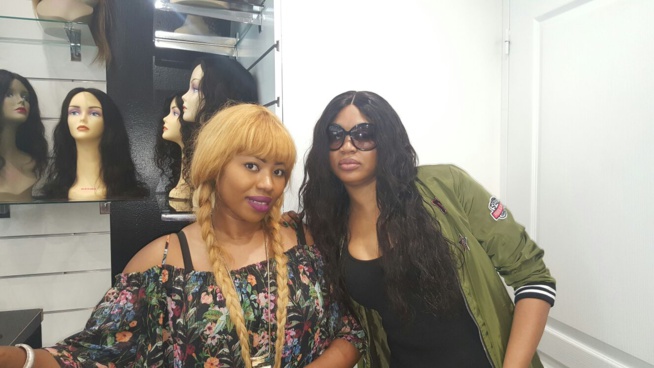 Colé Faye en mode Perruque Brésilienne Closure confectionnée par Taco Affro la coiffeuse des VIP et STAR.