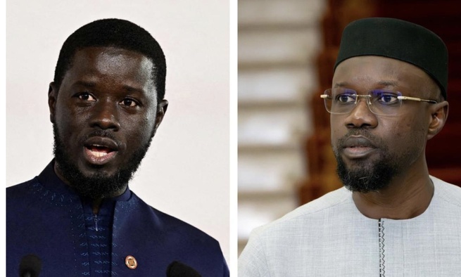 Le président Bassirou Diomaye Faye limoge son Premier ministre Ousmane Sonko Le président Bassirou Diomaye Faye limoge son Premier ministre Ousmane Sonko