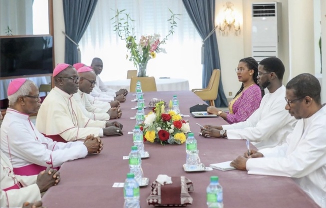 Au Palais, le chef de l’État reçoit les responsables de l’Église catholique du Sénégal
