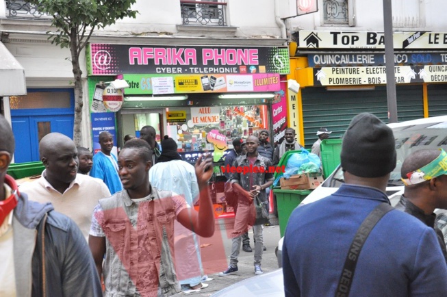 REPORTAGE VIPEOPLES: 18eme Arrondissement de Paris, la rue Doudeauville le coin adoré des Sénégalais.