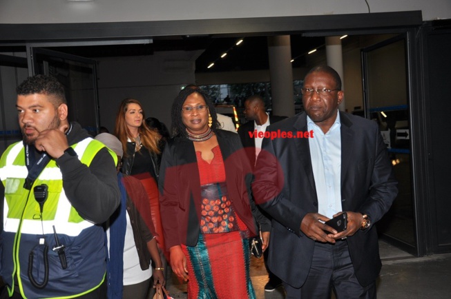 SEM Bassirou Sene ambassadeur du Sénégal à Paris arrive au concert de Waly Seck à Bercy. SEM Bassirou Sene ambassadeur du Sénégal à Paris arrive au concert de Waly Seck à Bercy.
