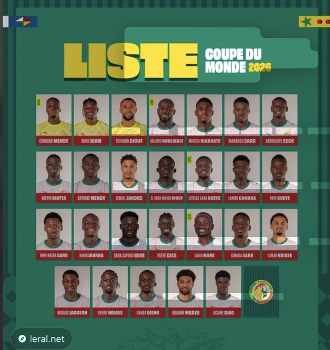 Mondial 2026 : Pape Thiaw tranche et dévoile son groupe définitif pour la conquête mondiale