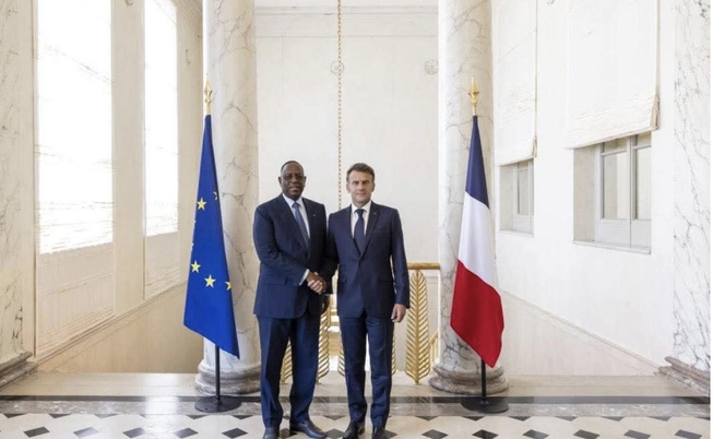 Ce que Macky Sall et Emmanuel Macron se sont dit Ce que Macky Sall et Emmanuel Macron se sont dit