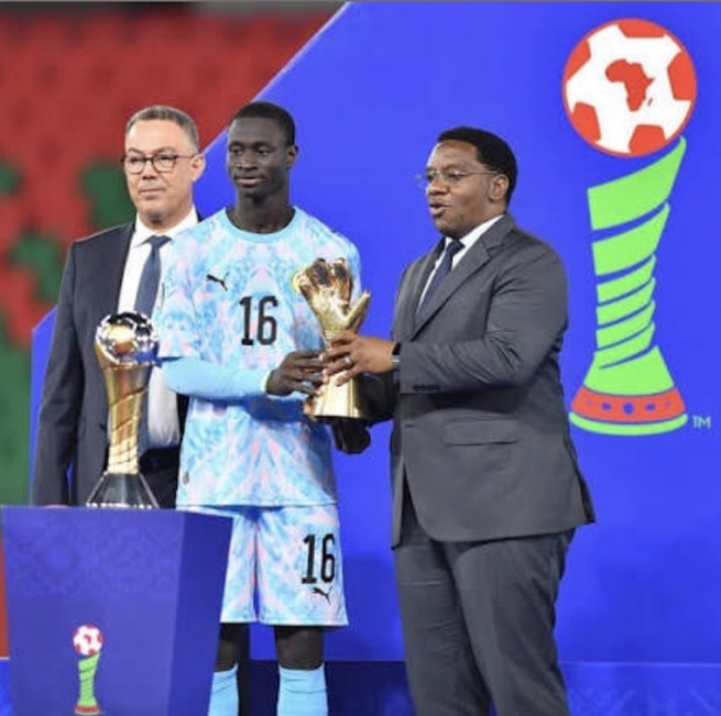 CAN U17 Maroc 2026 : Assane Sarr, le mur sénégalais sacré meilleur gardien du tournoi