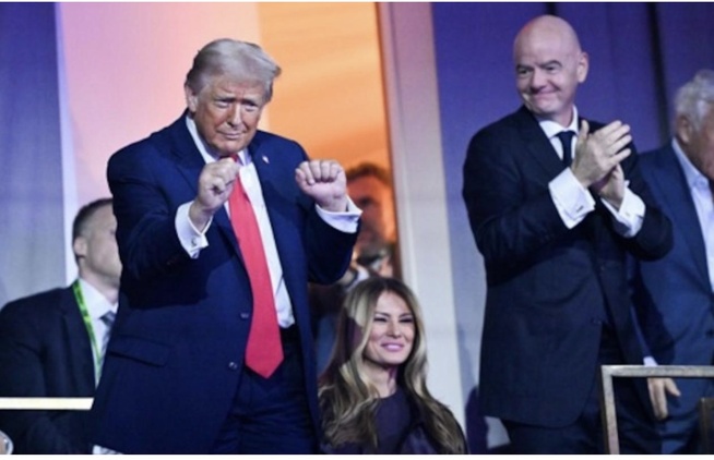 Il aurait été impossible d'organiser le Mondial-2026" sans Trump, salue son ami Infantino