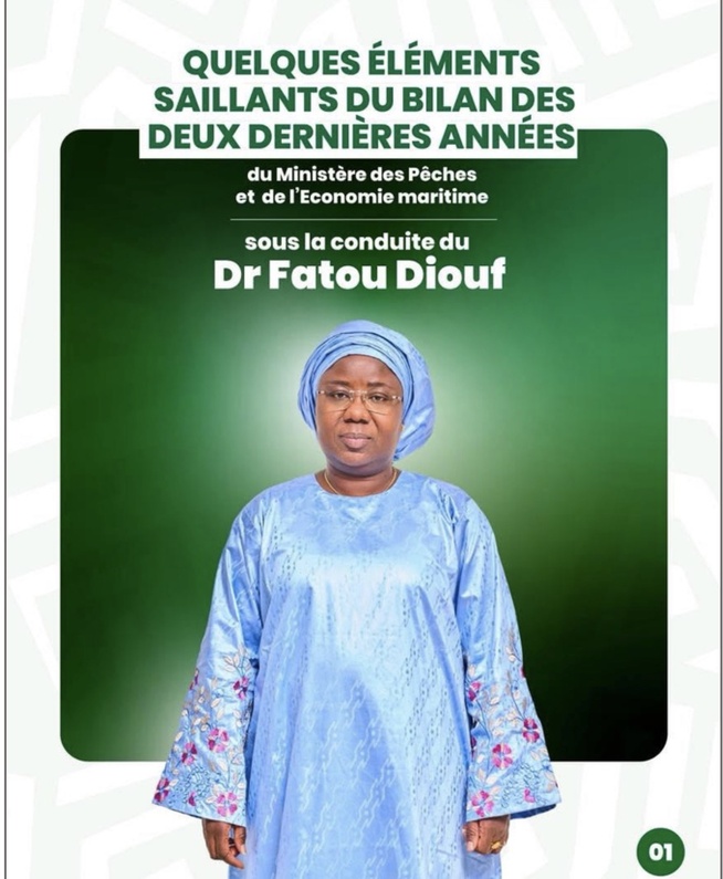 Pêches et Économie maritime : le ministère de Fatou Diouf revendique deux années de réformes et d’investissements structurants Pêches et Économie maritime : le ministère de Fatou Diouf revendique deux années de réformes et d’investissements structurants