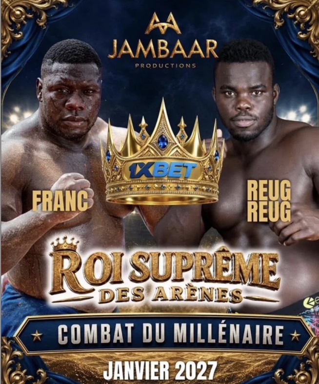 Lutte : le choc Franc–Reug Reug officialisé pour 2027 Lutte : le choc Franc–Reug Reug officialisé pour 2027