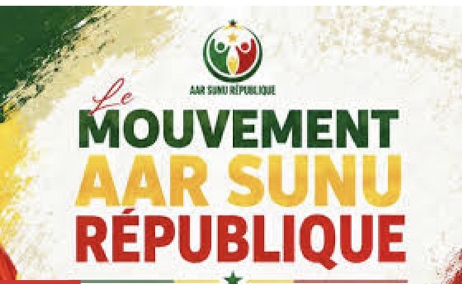 Révision constitutionnelle : Le mouvement « Aar Sunu République » exige le retrait immédiat de la réforme et annonce une grande marche le 10 juillet Révision constitutionnelle : Le mouvement « Aar Sunu République » exige le retrait immédiat de la réforme et annonce une grande marche le 10 juillet