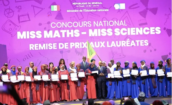 Concours Miss Maths-Miss Sciences : Khadijatou Ka de Thiès et Sokhna Mame bousso Guèye de Dakar couronnés