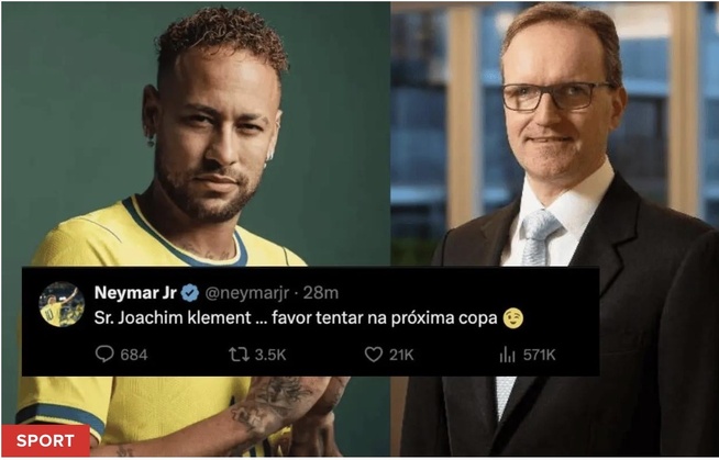 Coupe du monde 2026: "Encore raté", Neymar s'en prend à un économiste allemand qui avait prédit l'élimination du Brésil