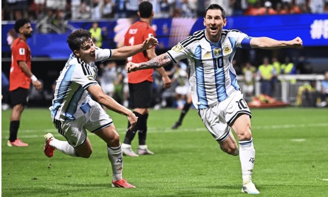 Coupe du monde 2026 : L’Argentine renverse l’Égypte dans un match spectaculaire