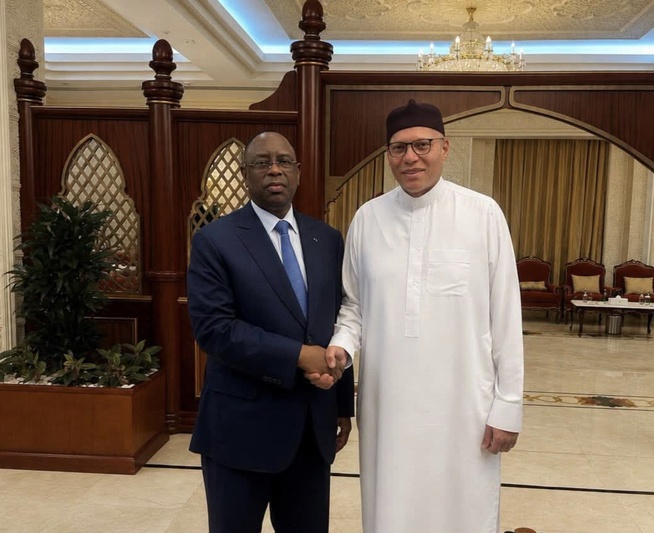 Doha : Rencontre Macky Sall - Karim Wade Doha : Rencontre Macky Sall - Karim Wade