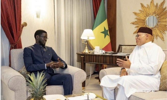 Qatar : tête-à-tête entre le Président Diomaye Faye et Karim Wade