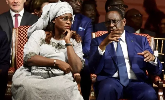 Visite de Macky à Diomaye : L’ancienne première dame, Marième Faye Sall, déjà à Dakar