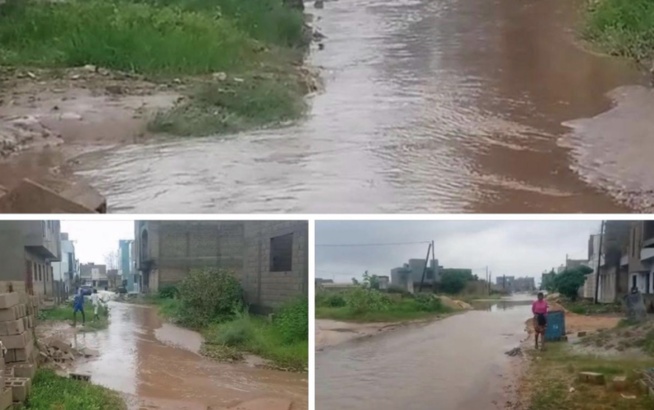 Inondations à Kounoune : Le calvaire reprend dès la première pluie