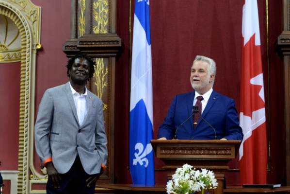 Boucar Diouf devient chevalier de l’Ordre national du Québec Boucar Diouf devient chevalier de l’Ordre national du Québec