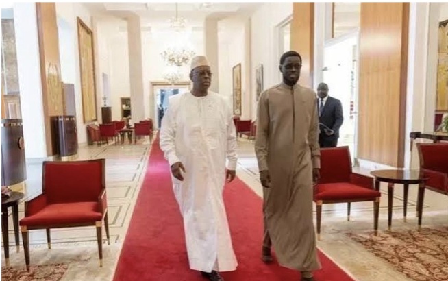Tête à tête au palais présidentiel : Ce que Macky Sall a dit au Président Diomaye Tête à tête au palais présidentiel : Ce que Macky Sall a dit au Président Diomaye