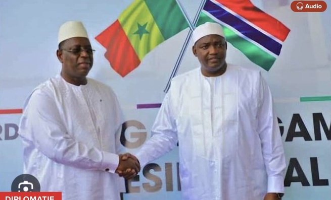 Il nous a apporté son soutien total..." : Les mots de Macky Sall en Gambie
