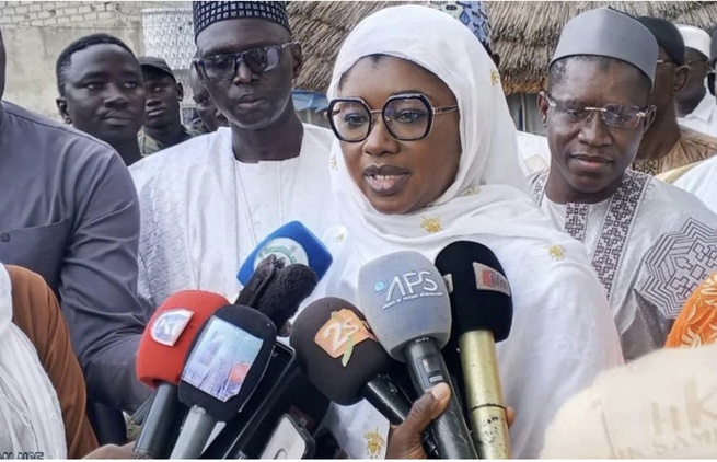 Touba : La ministre de la Pêche enflamme les réseaux sociaux avec son niveau en français (vidéo)