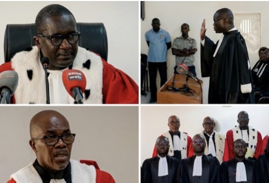 Cour d'appel de Thiès : six nouveaux magistrats entrent en fonction après leur prestation de serment