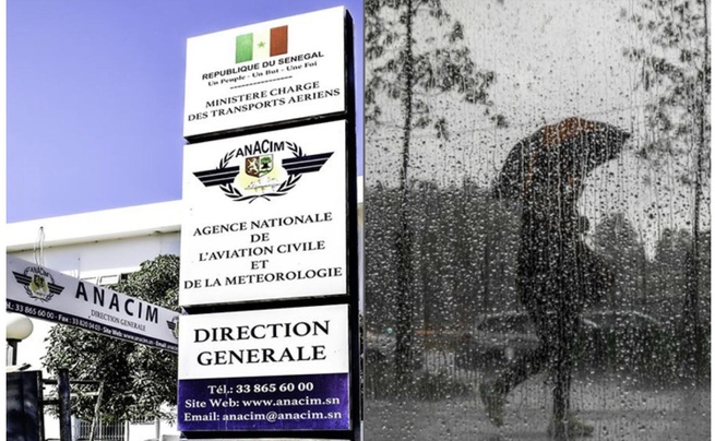 Météo : L'ANACIM annonce de fortes pluies et des orages sur la quasi-totalité du pays ce week-end Météo : L'ANACIM annonce de fortes pluies et des orages sur la quasi-totalité du pays ce week-end