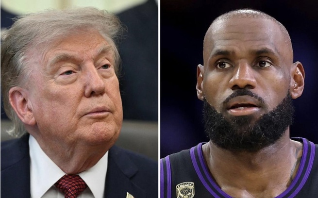 Je pense que LeBron James est... Peut-être qu'il est raciste » : Donald Trump tacle la star du basket en conférence de presse Je pense que LeBron James est... Peut-être qu'il est raciste » : Donald Trump tacle la star du basket en conférence de presse