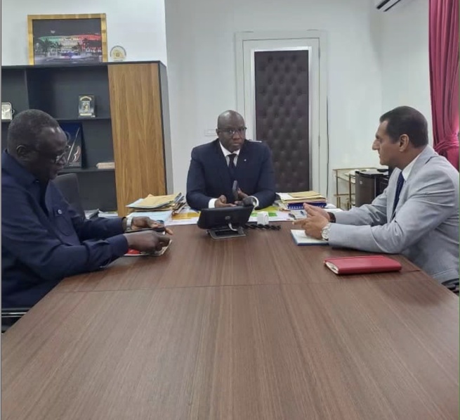 Mouhamadou Makhtar Cissé échange avec Laurent Nuñez sur la sécurité et les JOJ Dakar 2026