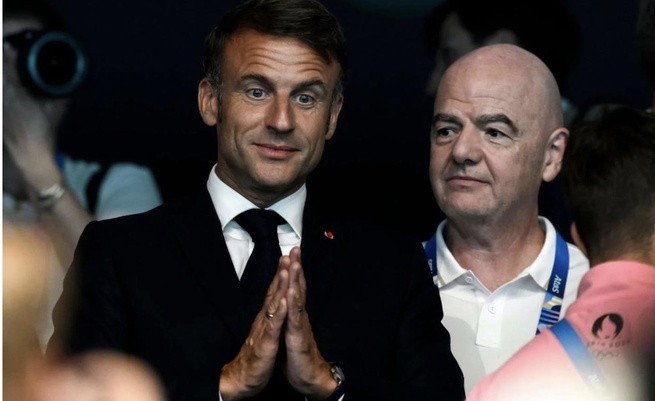 FIFA : Emmanuel Macron prend position contre Gianni Infantino