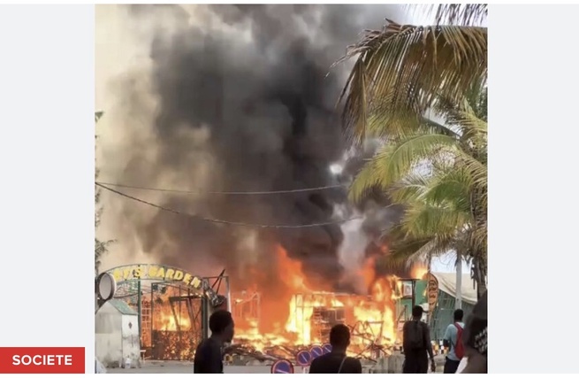 Incendie au restaurant Aby’s Garden d'Aby Ndour