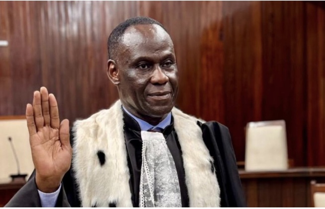 Conseil constitutionnel : Ousmane Diagne prend fonction