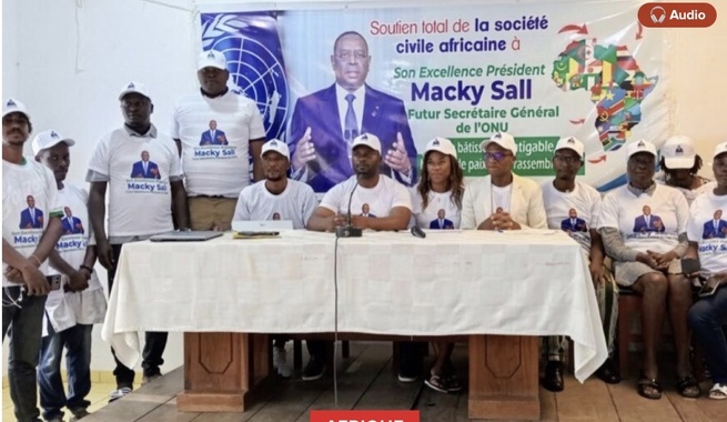 À Cotonou, les OSC se mobilisent pour porter Macky Sall à la tête de l'ONU