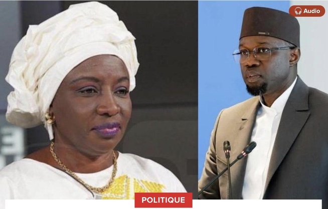 Déclaration de patrimoine : la pique de Mimi Touré à Ousmane Sonko Déclaration de patrimoine : la pique de Mimi Touré à Ousmane Sonko