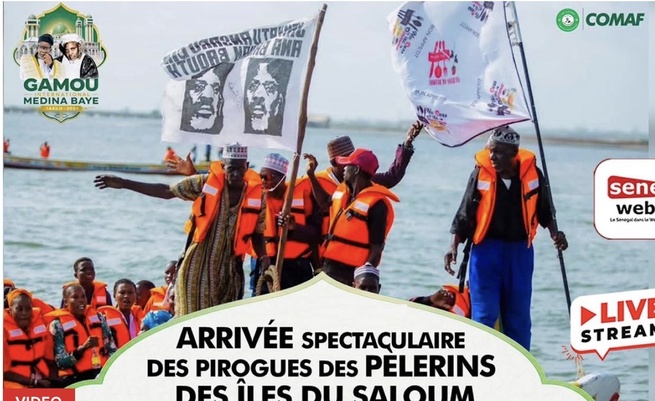 GAMOU 2026 : SUIVEZ L' ARRIVÉE SPECTACULAIRE DES PÈLERINS EN PIROGUES DES ÎLES DU SALOUM GAMOU 2026 : SUIVEZ L' ARRIVÉE SPECTACULAIRE DES PÈLERINS EN PIROGUES DES ÎLES DU SALOUM