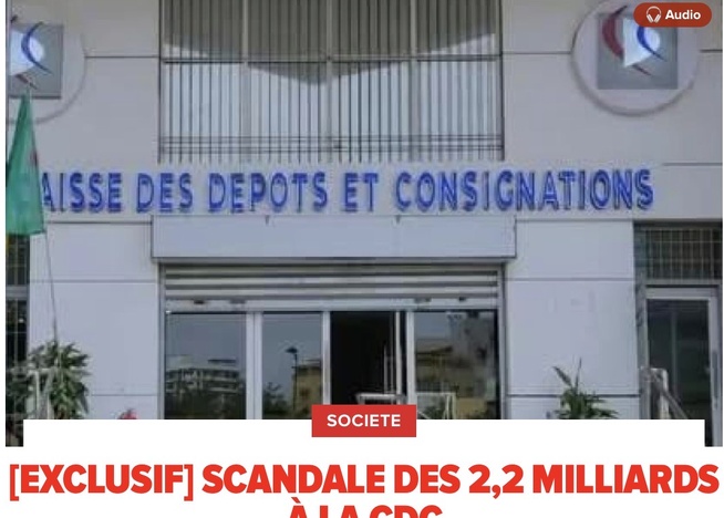 Scandale des 2,2 milliards à la CDC: Deux agents du CACO cautionnent avec leurs biens immobiliers et échappent à la prison