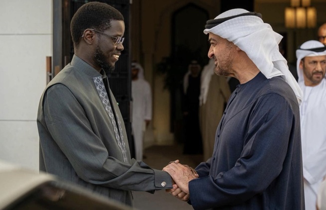 Diplomatie : Fin de la visite du Président Diomaye aux Émirats Arabes Unis