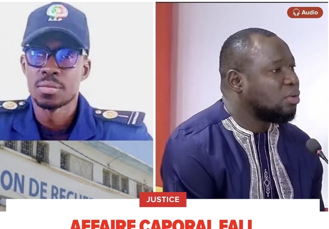 Affaire Caporal Fall : Le journaliste Pape Ousmane Cissé libre après son audition à la SR de Colobane Affaire Caporal Fall : Le journaliste Pape Ousmane Cissé libre après son audition à la SR de Colobane