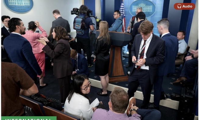 Des journalistes de CNN et d'autres médias empêchés d'accéder à la Maison Blanche