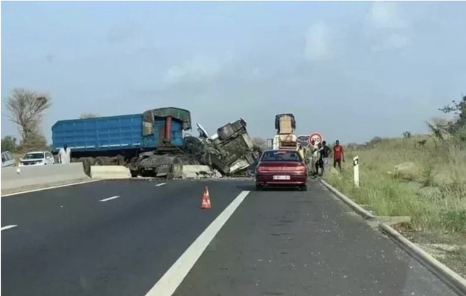 Autoroute à péage : Un véhicule du convoi de Sonko impliqué dans un accident