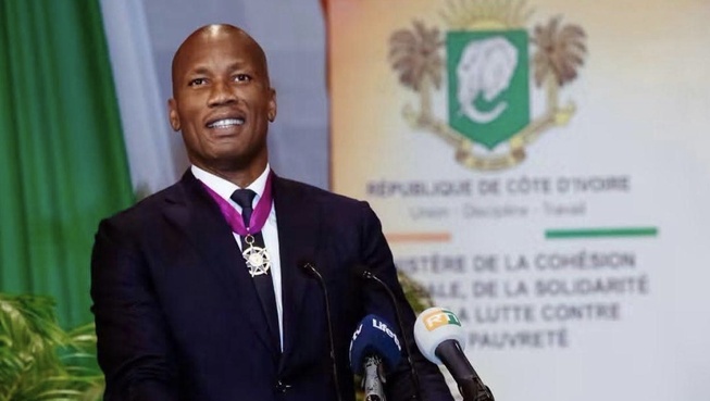 Côte d’Ivoire : Didier Drogba élevé au grade de Commandeur de l’Ordre du Mérite de la Solidarité Côte d’Ivoire : Didier Drogba élevé au grade de Commandeur de l’Ordre du Mérite de la Solidarité
