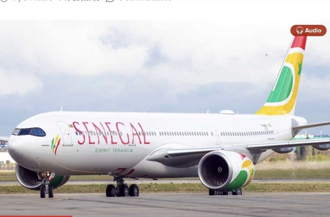 Air Sénégal : le personnel navigant commercial de la ligne Dakar-Paris suspendu à titre conservatoire