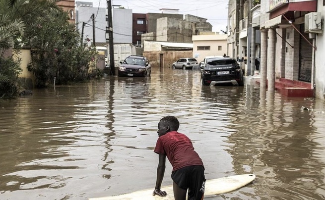 Pluviométrie record : jusqu’à 142 mm de pluie mesurés en 24h, Dakar et plusieurs régions sous l'eau Pluviométrie record : jusqu’à 142 mm de pluie mesurés en 24h, Dakar et plusieurs régions sous l'eau