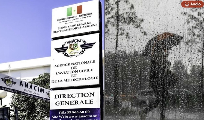 Le week-end s’annonce pluvieux" : L'Anacim annonce la couleur et appelle à une vigilance accrue sur Dakar