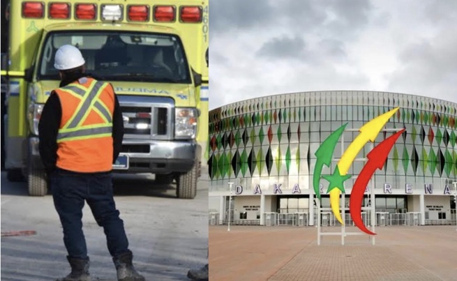 Diamniadio : deux ouvriers meurent dans la chute d'une nacelle à la Dakar Arena