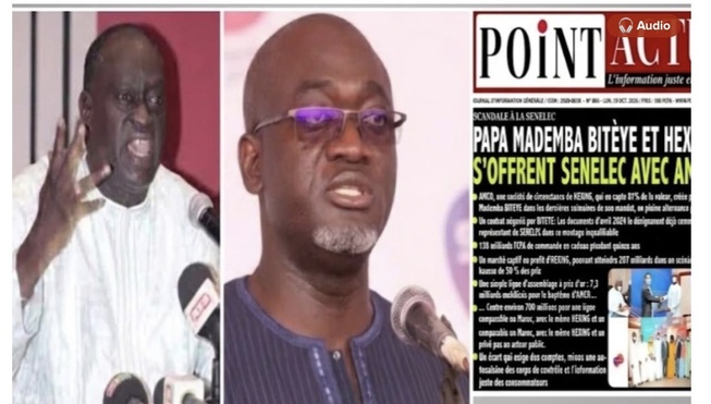 Affaire Senelec-Hexing : Me El Hadji Diouf annonce une plainte de l’ancien DG Pape Demba Bitèye contre Point Actu