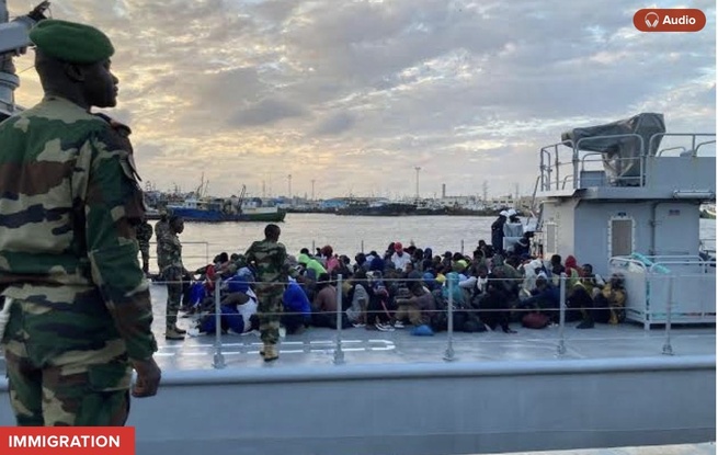 Barça ou Barsakh : 22 Sénégalais parmi les 46 migrants interceptés à Brufut et Batokunku