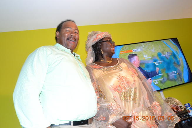 La surprise de la grande dame Adja Astou Kane Faye Smith et ses amies à Pape Diouf à New York.